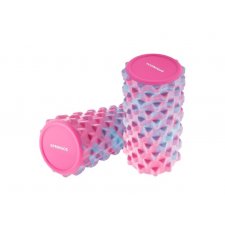 SPRINGOS Masážný VÁLEC GUM 33 x 14 cm Pink&Blue