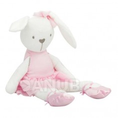 Plyšová hračka – zajačik v rúžovej - 42 cm