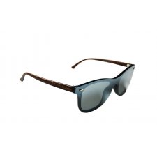 Polarizačné slnečné okuliare Wayfarer Modern Wood Black Silver