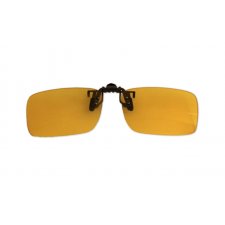 Polarizačný klip na okuliare - na šoférovanie - 4 cm x 13,5 cm