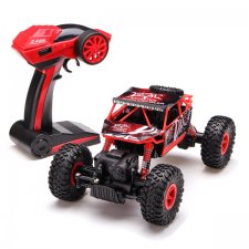 RC auto RC ROCK CRAWLER 1:18 4WD červený