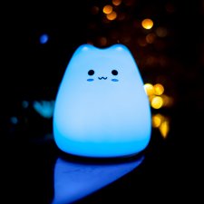 Silikónová nočná lampa Little Cat