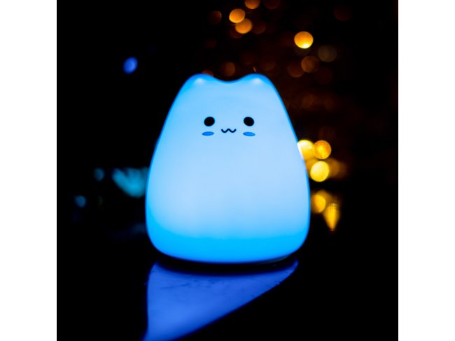 Silikónová nočná lampa Little Cat