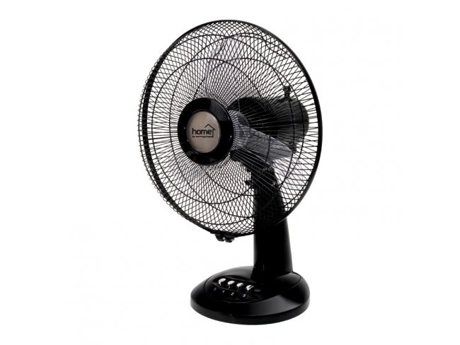 Stolný ventilátor - 30 cm - 40 W - čierna