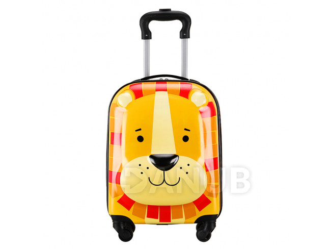 Detský cestovný kufor na kolieskach - lev
