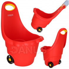 Multifunkčný vozík pre deti - červený