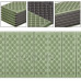 Springos Termoizolačná podložka na sedenie/spanie - skladacia - 182x60 cm - zelená