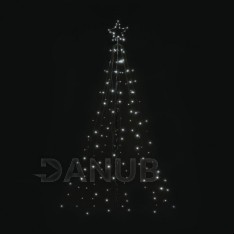 LED vianočný kovový strom, 180cm, vo...