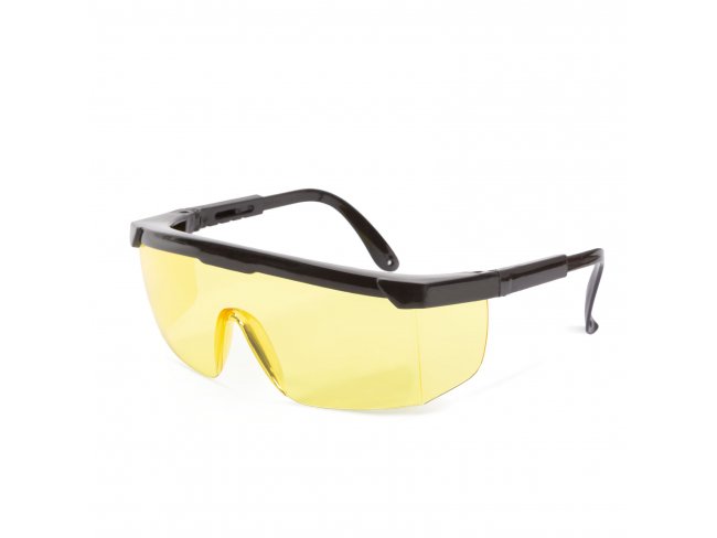 Profesionálne ochranné okuliare pre ľudí s okuliarmi , UV ochrana - žltá