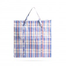 Klasická veľká nákupná taška - plast - 50 x 50 x 12 cm