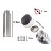 Smart termoska LED 500ml strieborná