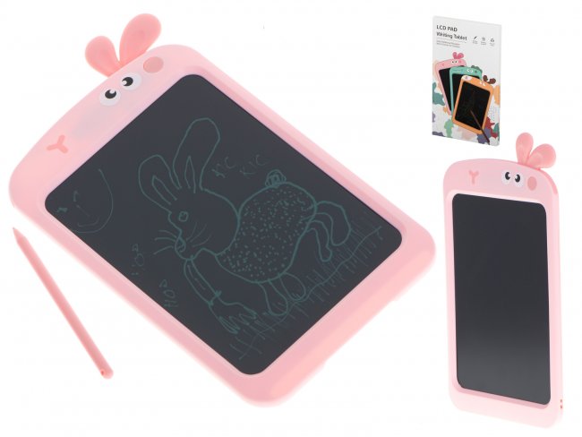 Grafický tablet na kreslenie - ružový zajačik