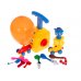 Detská hra s nafukovacími balónikmi kačička