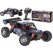 RC AUTO WLTOYS 124018 2,4 GHz 1:12 55 km / H ČIERNE