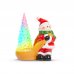 Vianočná RGB LED dekorácia - snehuliak - 13 x 7 x 15 cm