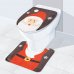Vianočná rohožka na WC - Santa Klaus