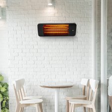 Nástenný ohrievač na terasu - 2000W - IP24