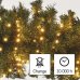 LED vianočná reťaz – ježko, 12 m, vonkajšia aj vnútorná, vintage, časovač