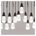 LED svetelná reťaz – 16x párty žiarovky číre, 3,6 m, vonkajšia aj vnútorná, studená biela