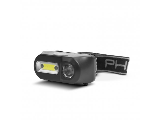 COB+XPE LED čelovka - s pohybovým senzorom - akumulátorom