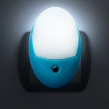 Smerové svetlo - so svetelným senzorom - 240 V - modré