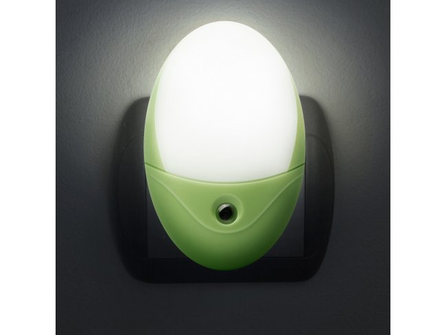 Smerové svetlo - so svetelným senzorom - 240 V - zelené