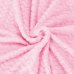 SPRINGOS Obojstranná plyšová deka 70x160cm - cik cak - ružová