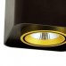 Podhľadové LED hranaté svietidlo XENO 15W 3000K čierna - zlato