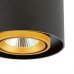 Podhľadové LED okrúhle svietidlo XENO 15W 3000K čierna – zlatá