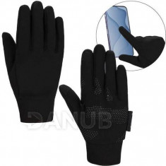 Zimné univerzálne dotykové rukavice na telefón LUX, veľkosť M, čierne