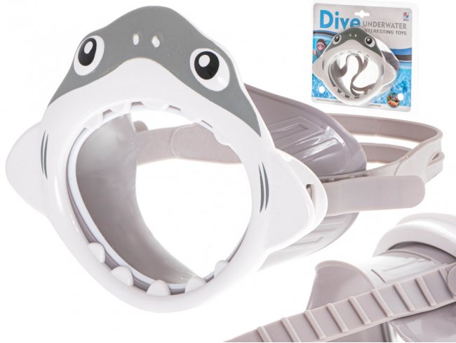 Detská potápačská maska žralok