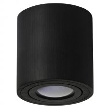 Podhľadové prisadené svietidlo Kobi OH36L - okrúhle - GU10 - čierne