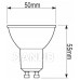 LED žiarovka GU10 - 3W = 30W 270lm - 3000K - Teplá - 120° - LUMILED