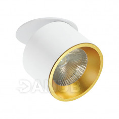 Stropné svietidlo LED bodové Polux Haron GOLDLUX  - 20W - 1500lm - 3000K - biele