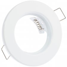 Podhľadové zapustené svietidlo - okrúhle - GU10, MR16 - biela