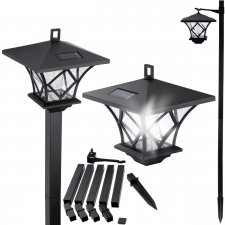 Solárna záhradná lampa zapichovacia ARTIS - 155cm - 6000K