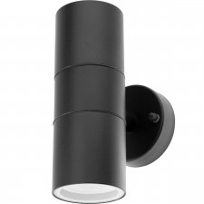 Záhradné nástenné svietidlo ZINNIA Lumiled - LED GU10 IP44 - Black 
