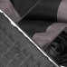 Samonafukovacia karimatka s vankúšom - 188 cm - prešívaná - sivo-čierna