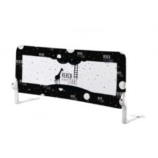Ochranná zábrana na posteľ - 150cm - čierna