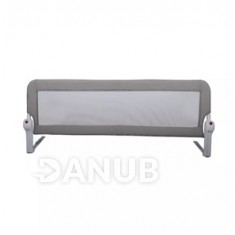Ochranná zábrana na posteľ - 120cm - sivá