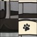 Univerzálna skladacia ohrádka pre psov a mačky - 73cm - béžovošedá