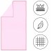 Springos Rýchloschnúci uterák - 40x80cm - ružová