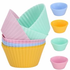 Springos Silikónové formičky na muffiny - 12ks