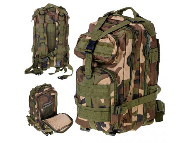 Turistický batoh - 25L - camouflage