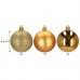 Vianočné gule sada - 6cm - 12ks - zlaté
