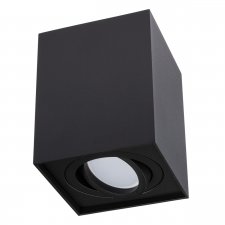 Podhľadové svietidlo Amat-L - GU10 - hranaté - 115 mm - čierne
