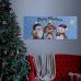 Vianočný LED obrázok - s vešiakom na stenu, 2 x AA, 70 x 30 cm