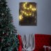 Vianočný LED obraz - s vešiakom na stenu, 2 x AA, 30 x 40 cm