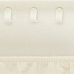Springos Šperkovnica s priehradkami - 16x11x5 cm - krémová ekokoža s trblietkami