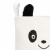 Springos Kôš na uloženie hračiek s rúčkami - čiernobiela panda